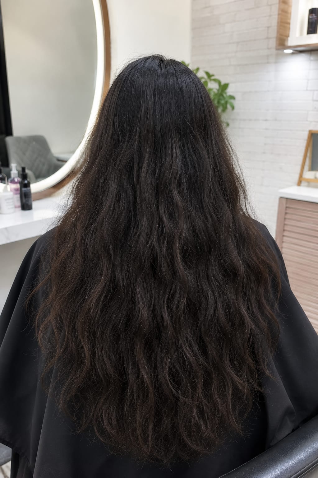 Before grooming transformation at Urban Cuts Family Salon